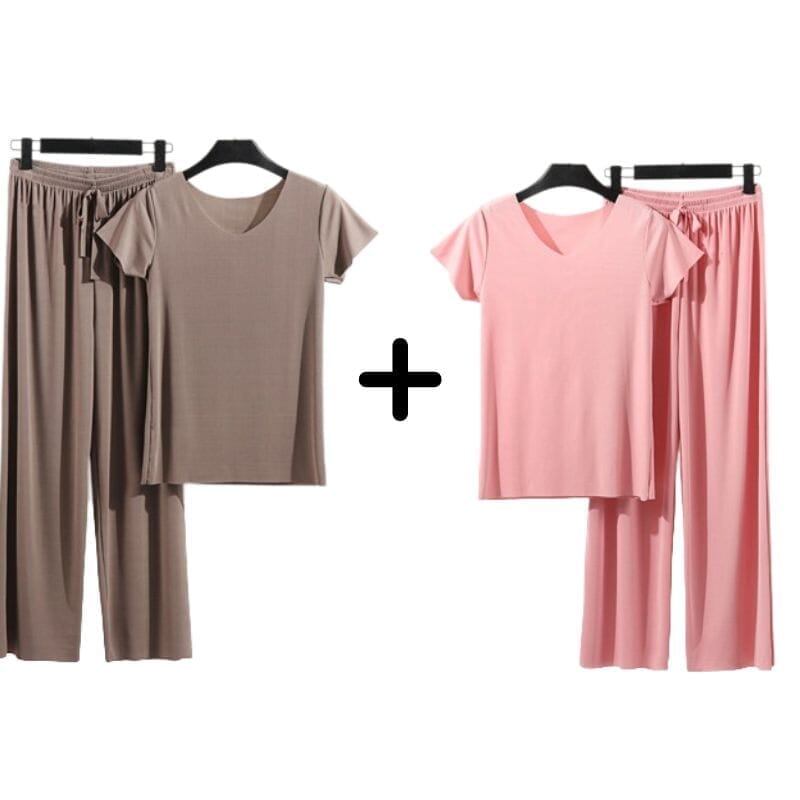 KOOP 1 EN KRIJG 2 – Comfortabele Zomer Dames Set