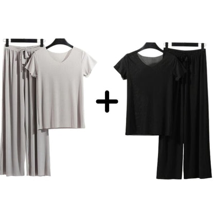 KOOP 1 EN KRIJG 2 – Comfortabele Zomer Dames Set