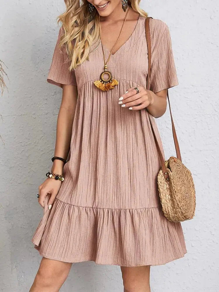 Zomerse Midi Jurk Voor Dames