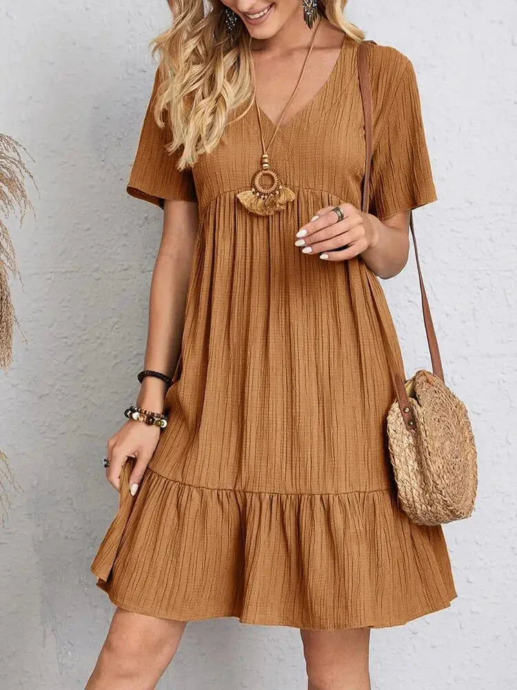 Zomerse Midi Jurk Voor Dames