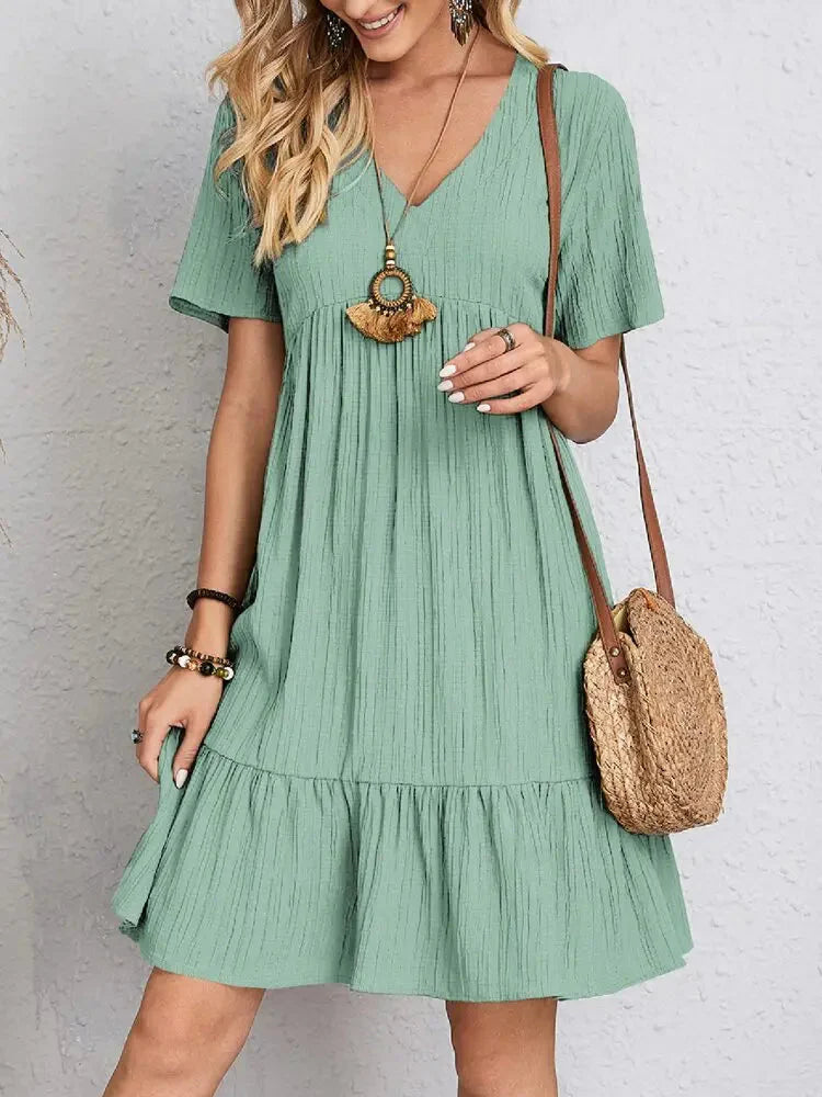 Zomerse Midi Jurk Voor Dames